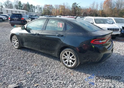 2013 Dodge Dart Sxt z USA, uszkodzony, nr VIN 1C3CDFBH8DD575957